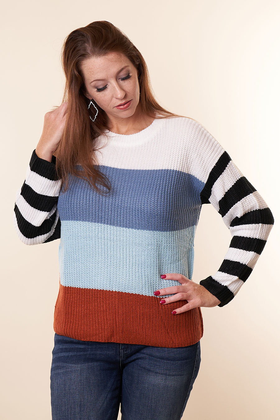 Crushing On You Sweater Front