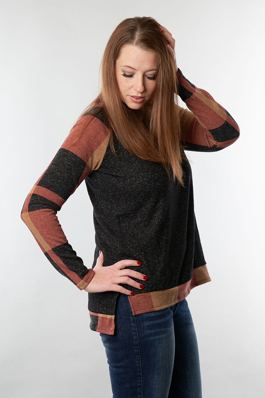 It All Works Out Long Sleeve Top Side