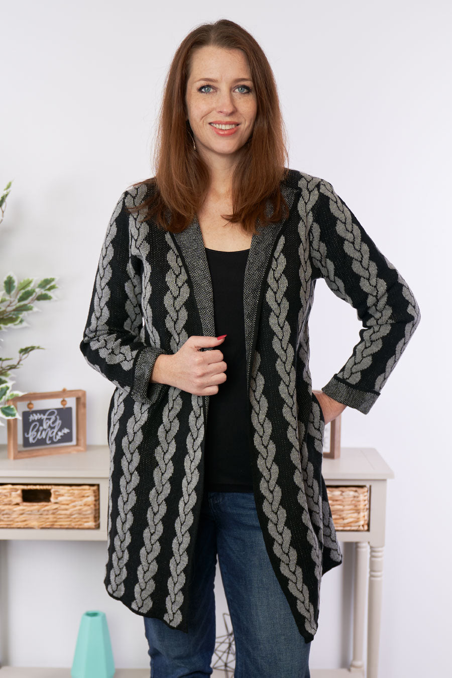 Just Imagine Cardigan Front