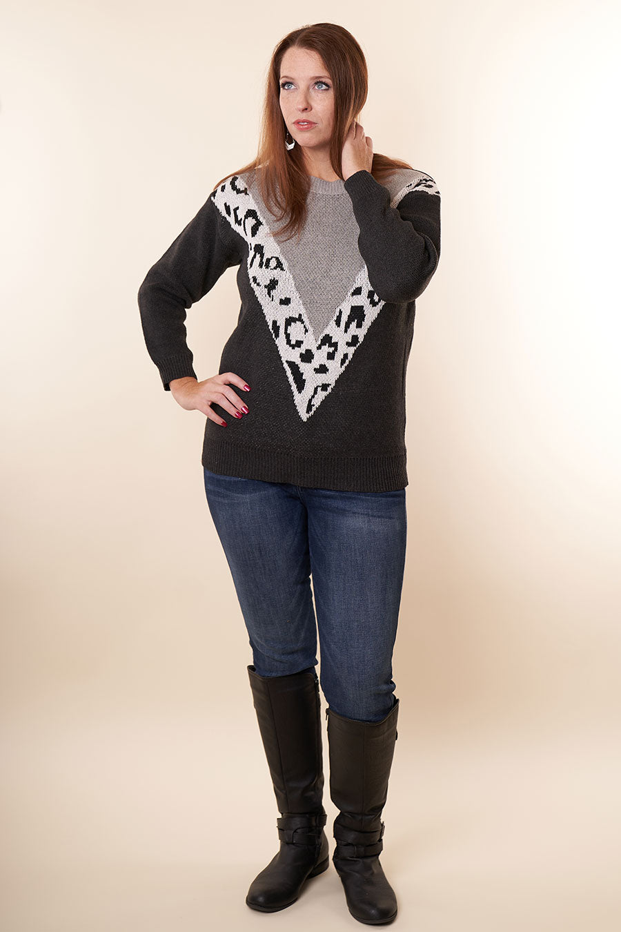 Making Moves Sweater Front