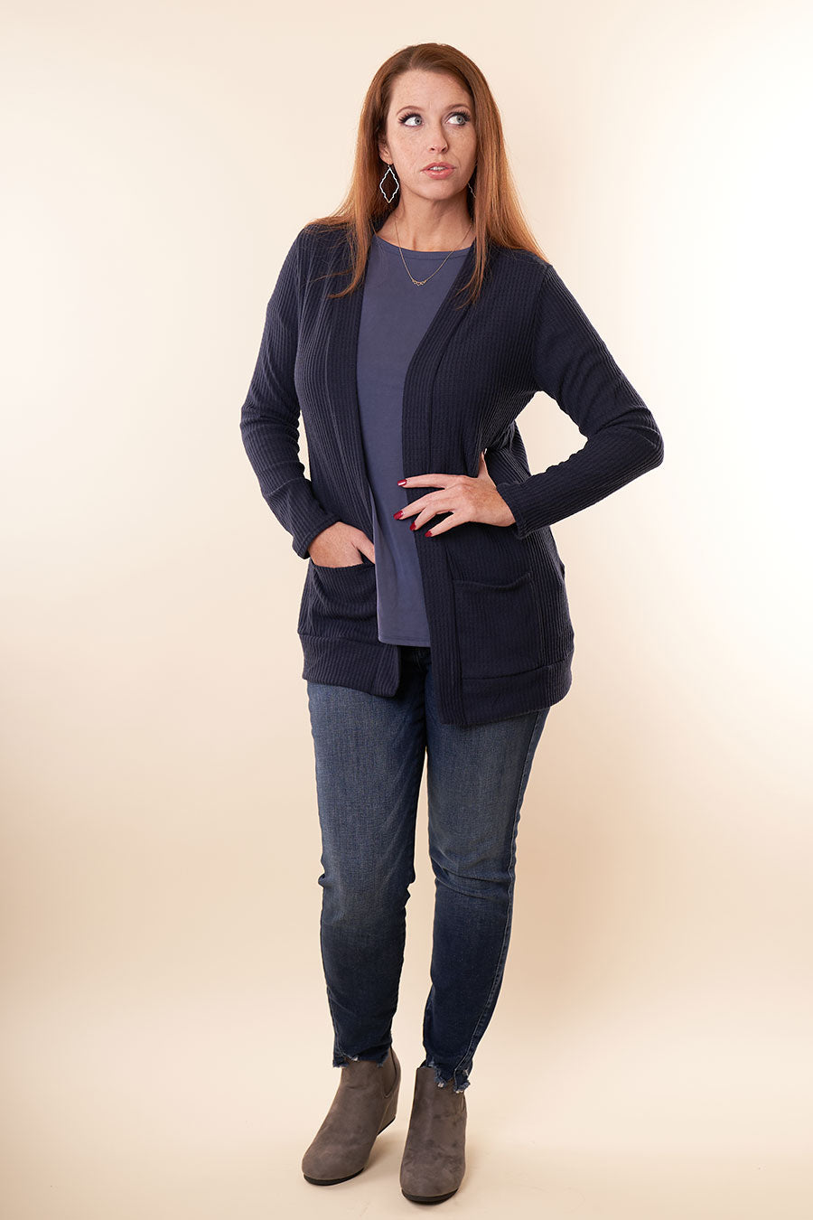 Sky Is The Limit Cardigan Front