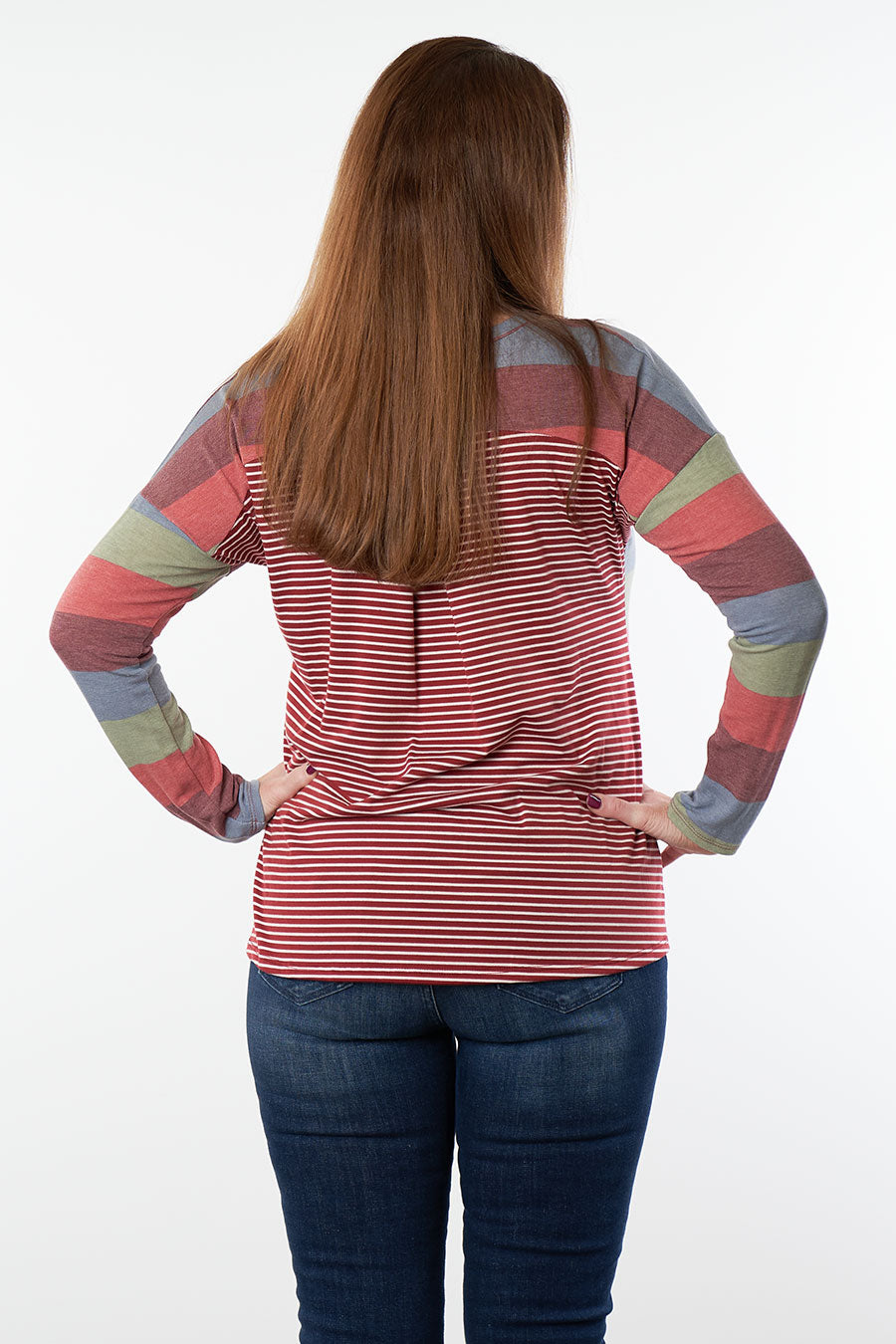 Watch And See Long Sleeve Top Back