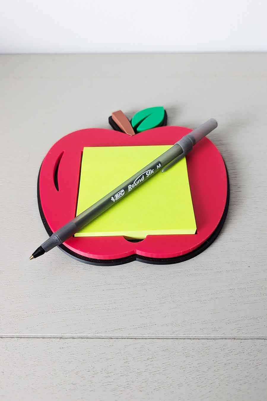 Apple Sticky Note Holder