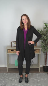 Put It Together Cardigan Wearing Video (black featured)