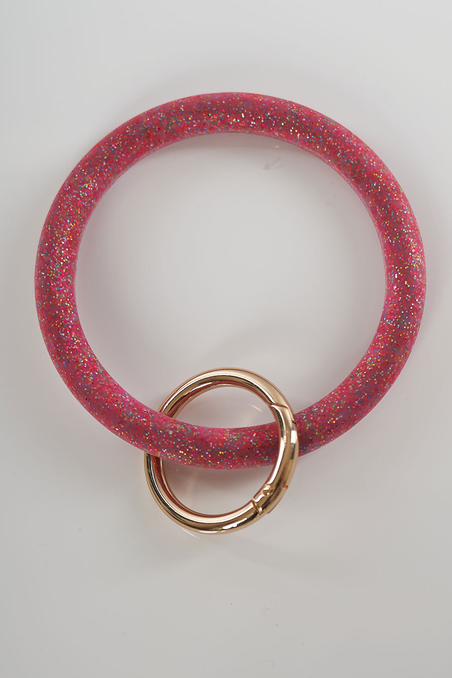 Bright And Glittery Keyring Front