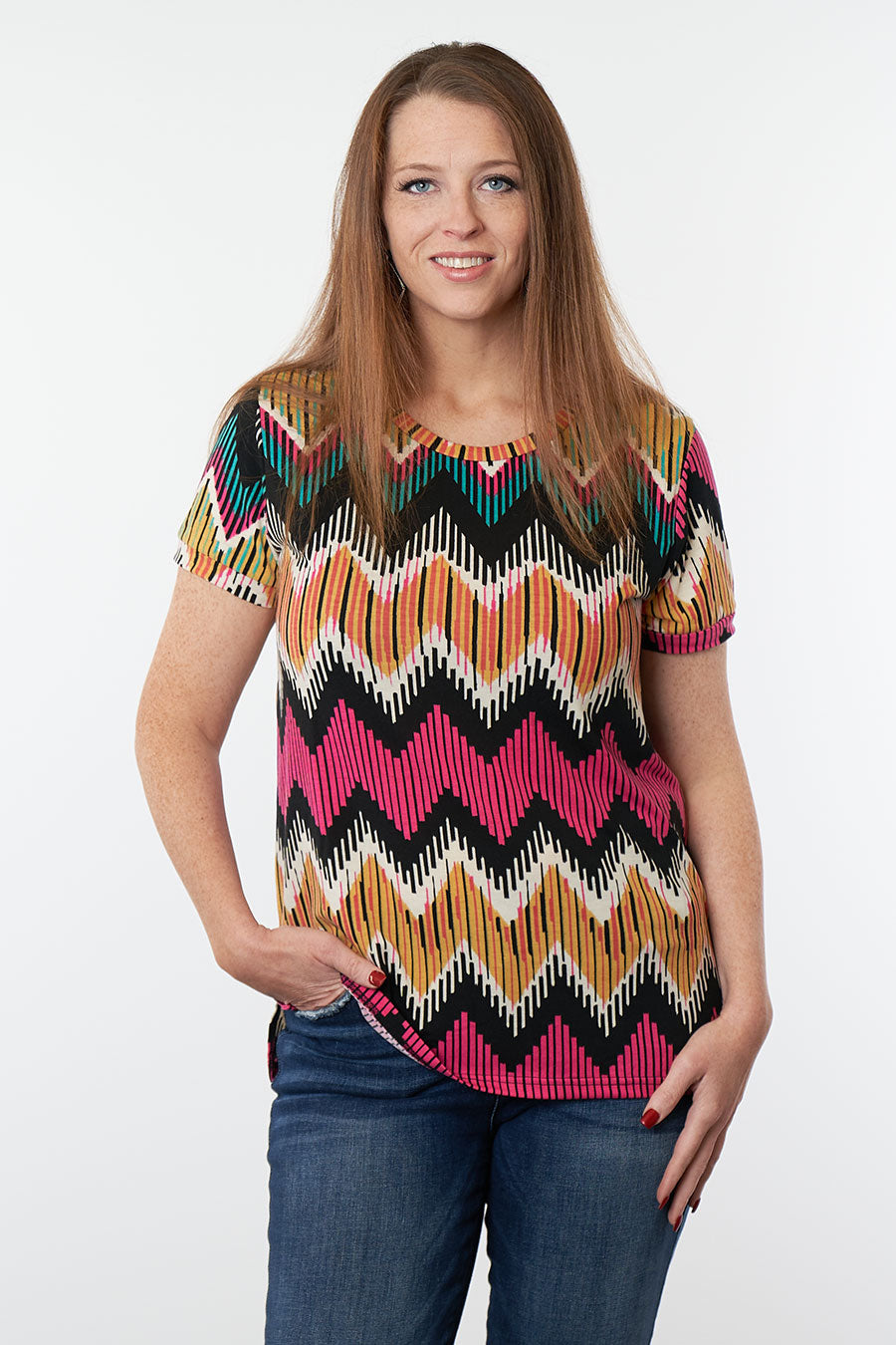 Color My World Short Sleeve Top