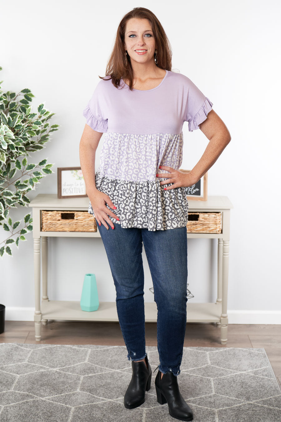 Don't Waste A Moment Top Front