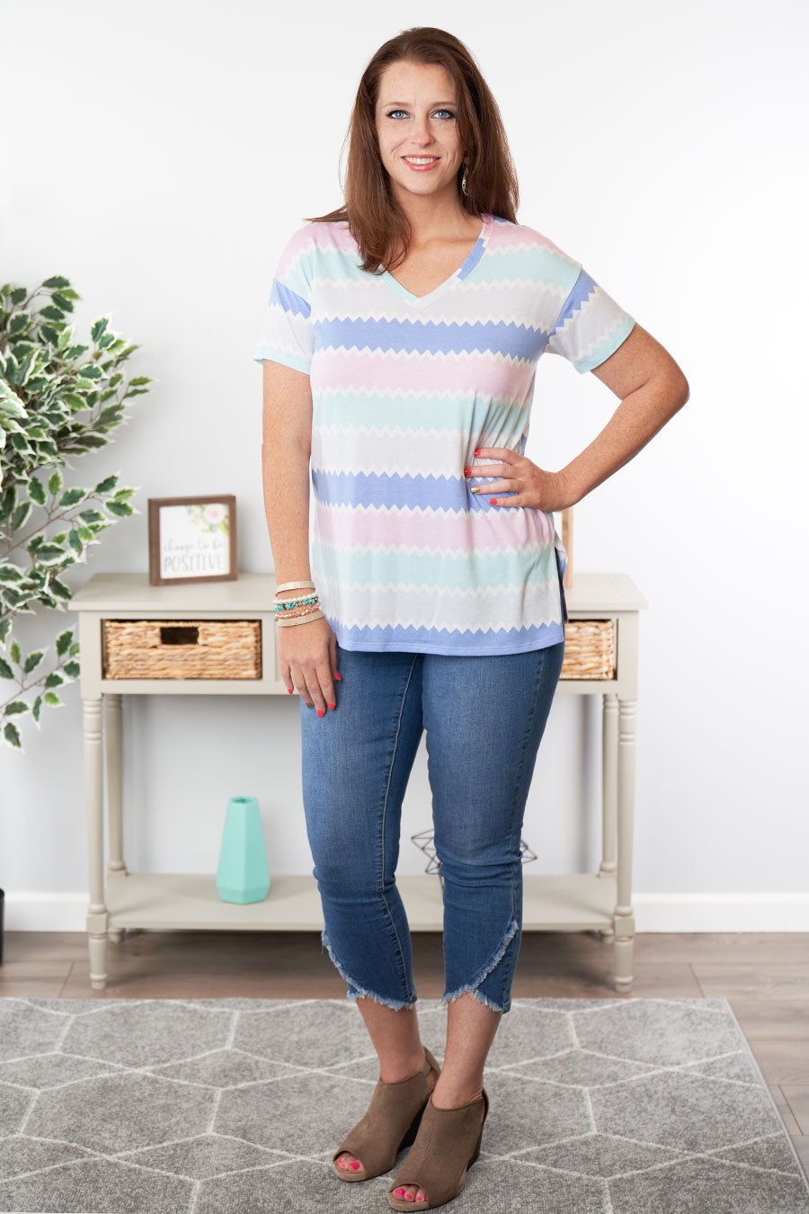 Enjoy The Moments Top Front