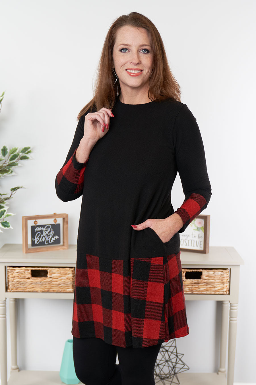 Excited For This Long Sleeve Tunic Front