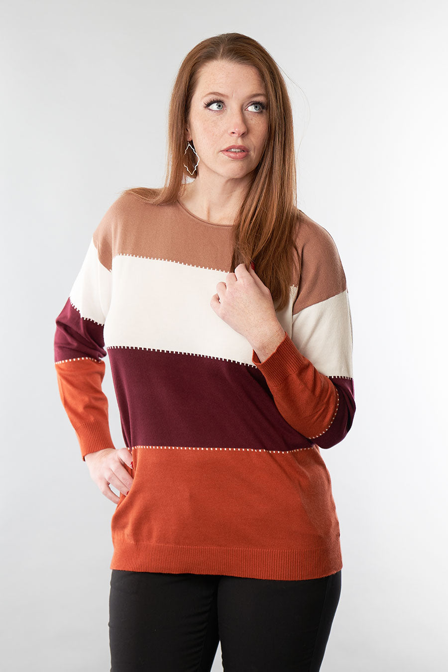 Fully Capable Long Sleeve Top Front