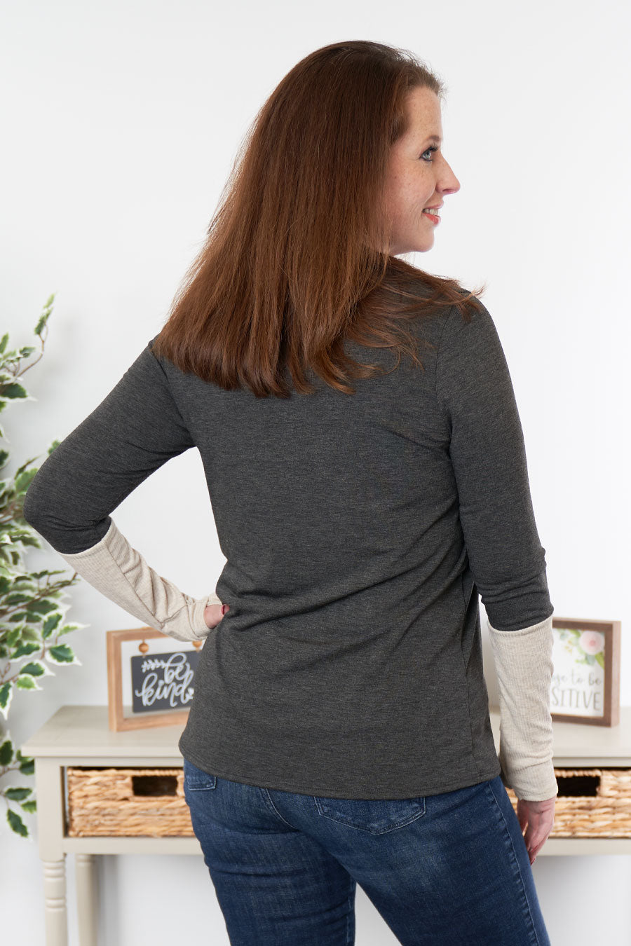 Good To You Long Sleeve Top Back