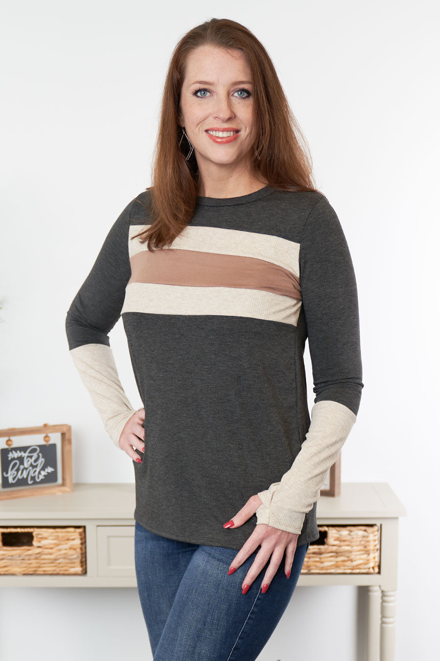 Good To You Long Sleeve Top Front