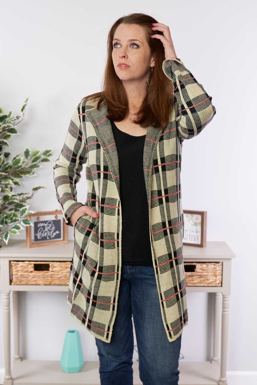 In Case You Missed It Cardigan Front