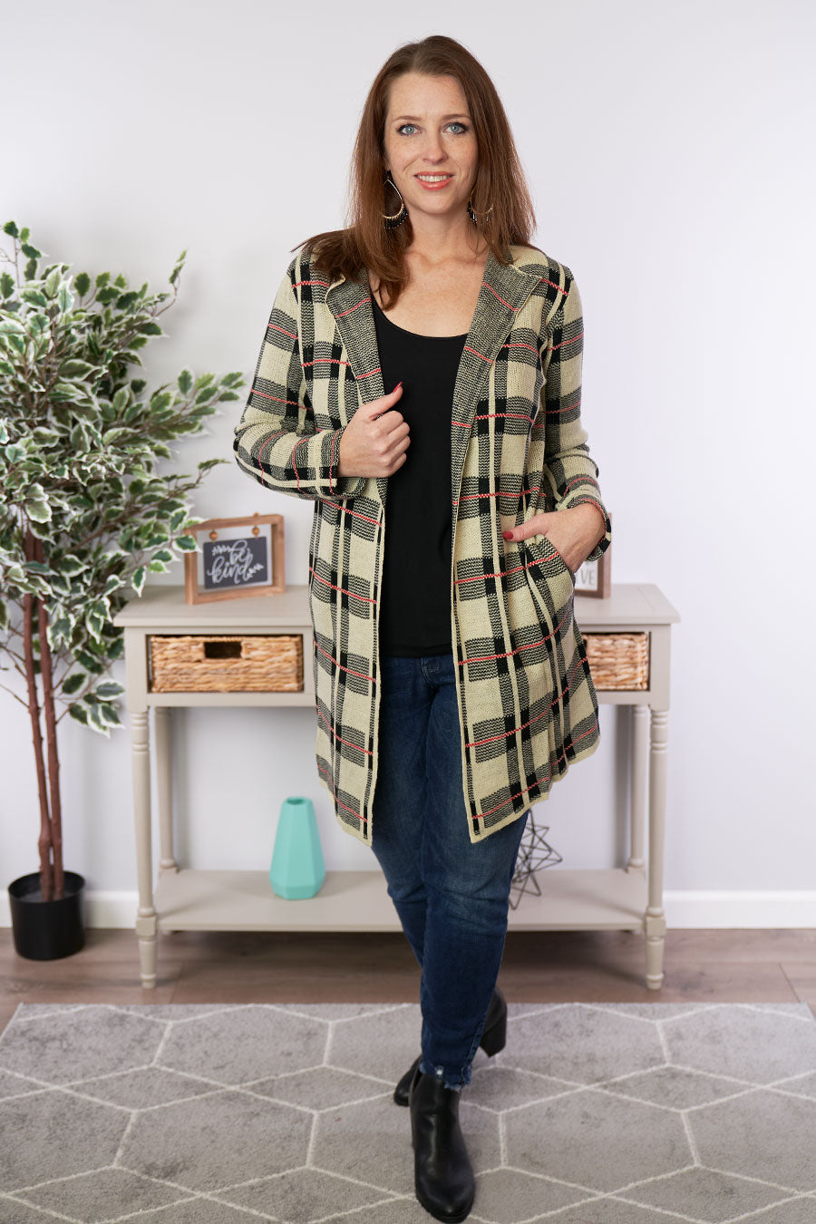 In Case You Missed It Cardigan Front