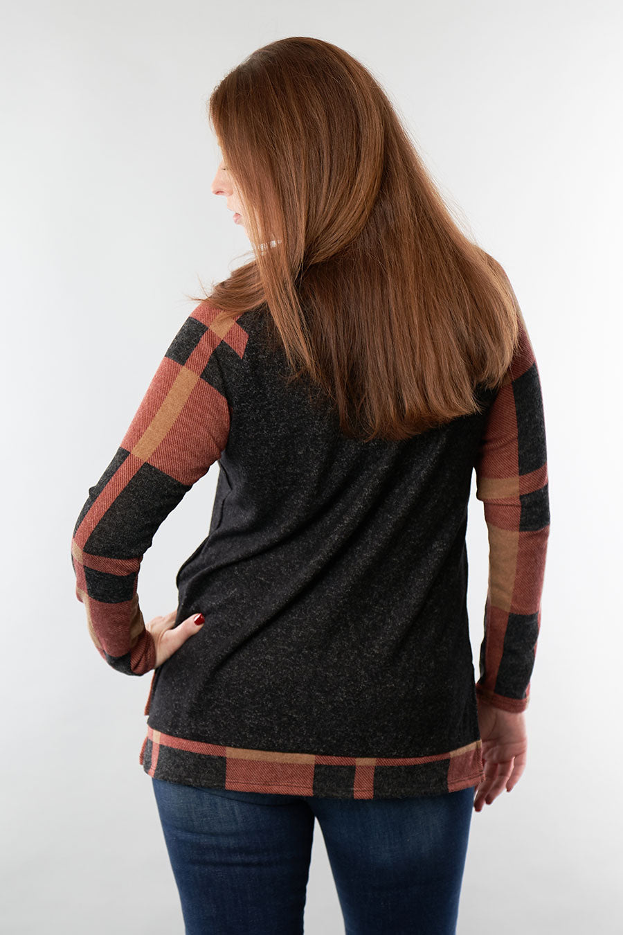 It All Works Out Long Sleeve Top Back