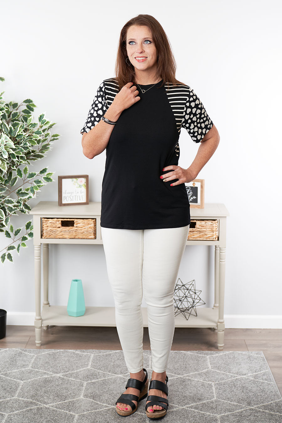 Learn To Love Top Front