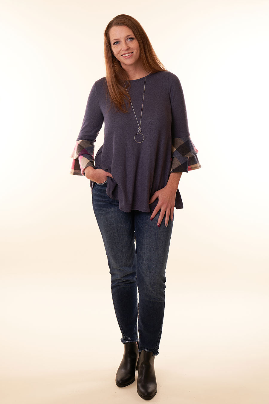 Loving My Life Long Sleeve Top Front