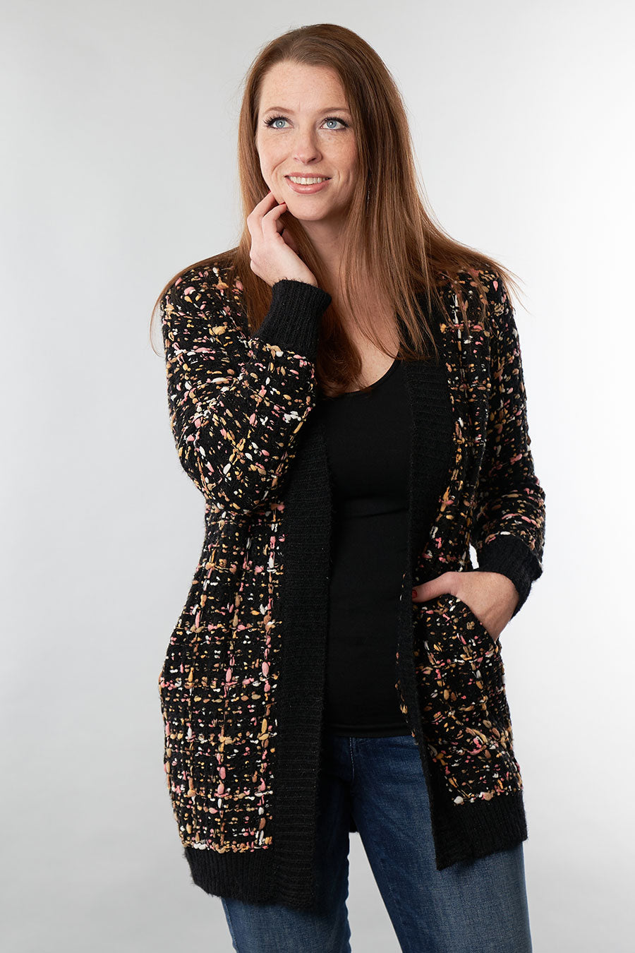 Something To Love Cardigan Front