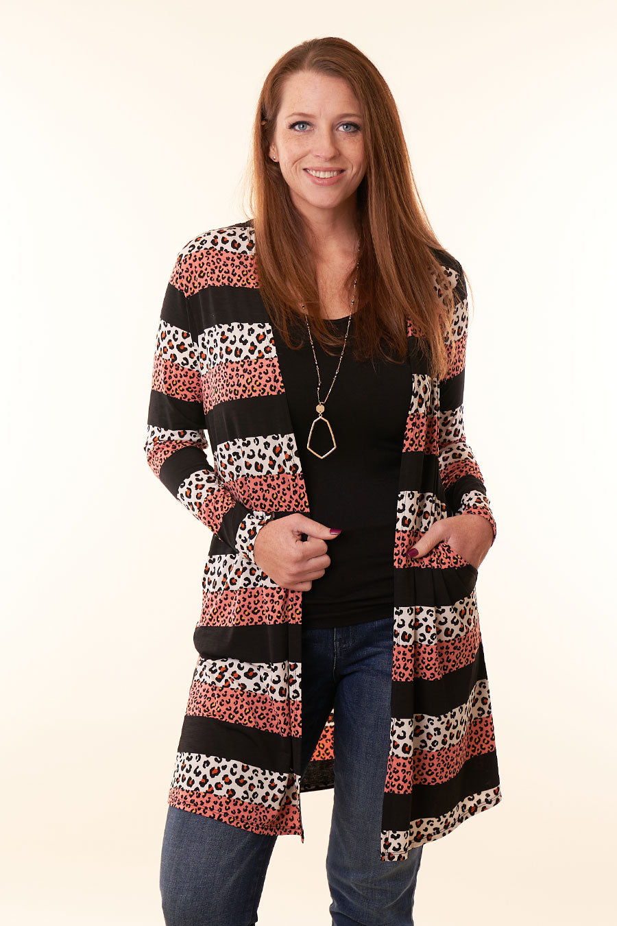 Stacked In Style Cardigan Front