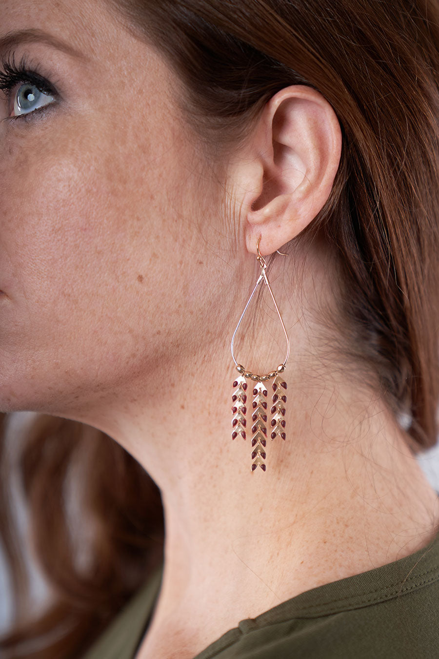 Sweet Dream Earrings Worn Example