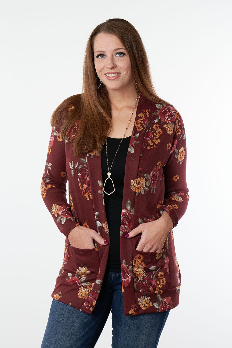 Watch Me Bloom Cardigan Front