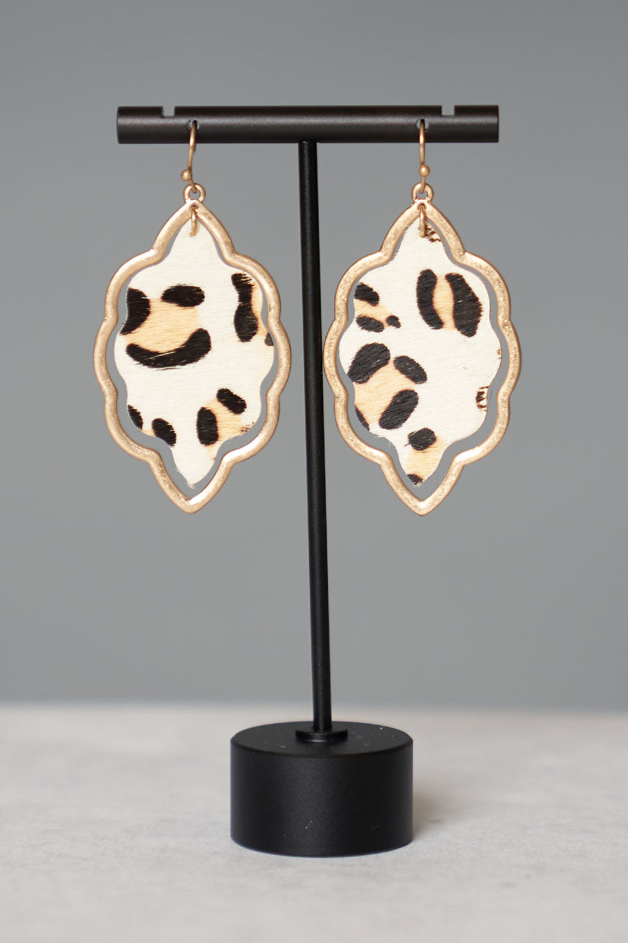 You've Been Spotted Earrings Worn Example